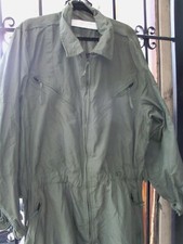 COVERALLS, COMBAT VEHICLE CREWMENS, CLASS I, GREEN, 100 ARAMID, X-LG REG, 555