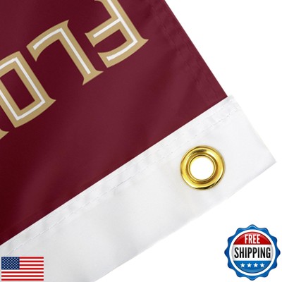 Desert Cactus Gartenflagge Florida State University - 48,3x30,5 Cm, Doppelseitig, Wetterfest