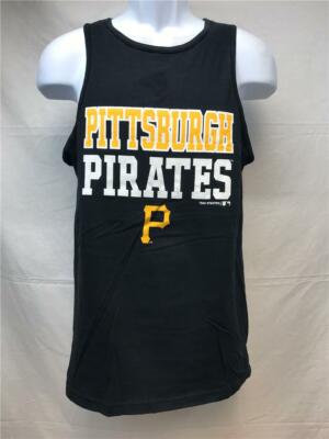 New Pittsburgh Pirates Youth Size L (14/16) Black Team Athletics Tank Top