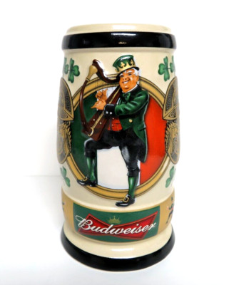 2009 Budweiser St. Patrick's Day stein CS692  NOS
