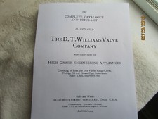 1907 D. T. Williams Valve Co. Oiler & Grease cup Section  for GasEngines Catalog