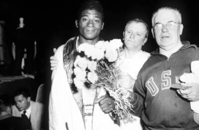 Olympic Games Helsinki Boxing Floyd Patterson of the U S A OLD PHOTO