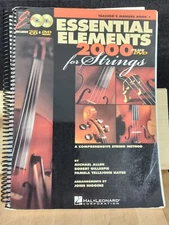 Essential Elements 2000 For Strings Teacher Plus CDs & DVD
