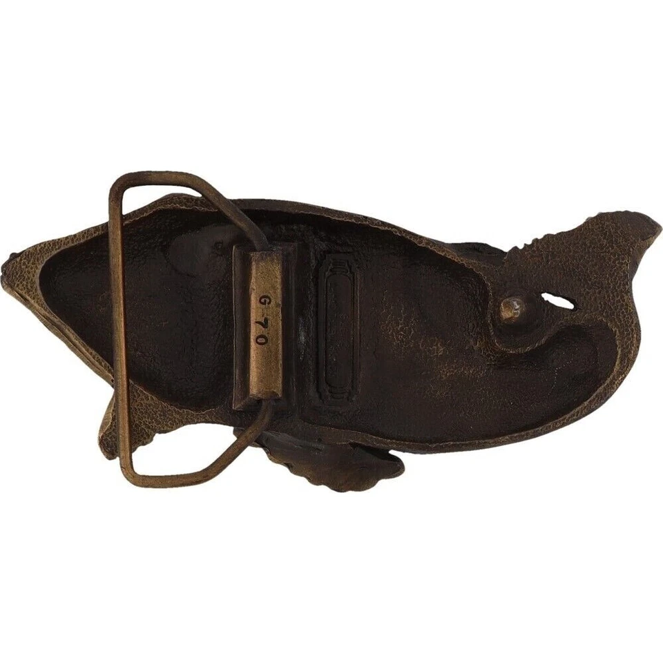 Horobada Ballena Océano Mar Verano Genial Hippie Surf Años 70 Nuevo de Lote Antiguo Hebilla de Cinturón Foto 2 de 4