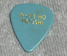 ERIC CLAPTON Tour Guitar Pick AUTHENTIC WHAT HO MOOSH! Rare STAGE USED Plectrum
