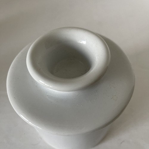 Butter Bell Crock L Tremain White French Butter Bell Antique Collection 2013 - Picture 3 of 9