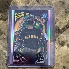 2024 Bowman Chrome #PP-2 SAMUEL ZAVALA Prospect Power-Up B-17