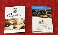 HOTEL CONTINENTAL - TAORMINA, SILICY BROCHURE