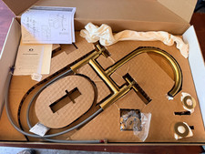 California Faucets Corsano Bridge Kitchen Faucet K51-120-65-BBU FAUCET ONLY NOS