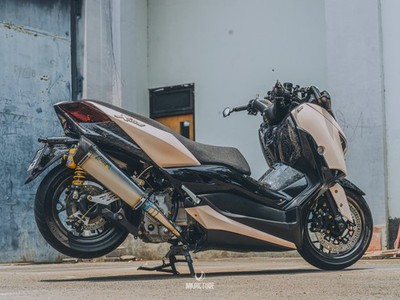 For Yamaha XMAX 300 250 2018-2024 Full Exhaust System Pipe Header Link Mufflers
