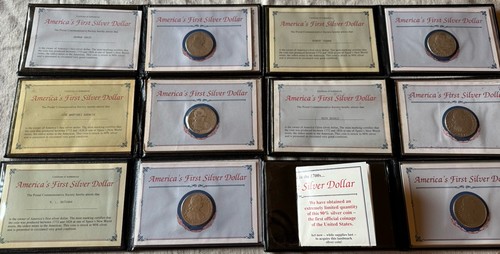 Lot of 6 Spanish Silver Reales Coins With CHOPMARKS