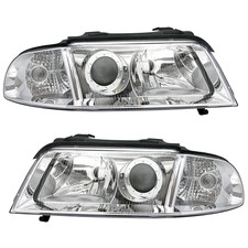 Scheinwerfer Set für Audi A4 B5 Facelift 1999-2001 H7 Motor