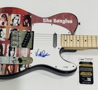 VICKI PETERSON SIGNED CUSTOM DIFFERENT LIGHT ELECTRIC GUITAR THE BANGLES JSA COA — photo 2