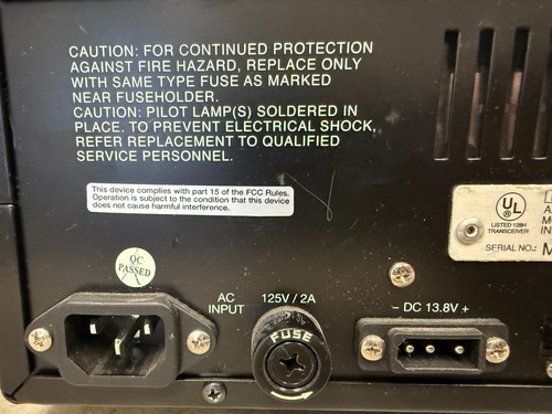 Galaxy DX-2547 AM/SSB CB Base Station Talkback - Zdjęcie 8 z 13