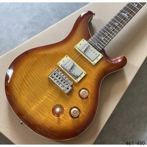 Double Cut Tokyo Sunset Guitar w Alnico pickups, Flame maple top, and Chrome har
