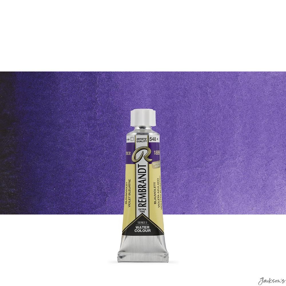 Royal Talens Rembrandt Watercolour Paint Tube 10ml Blue Violet For Artists