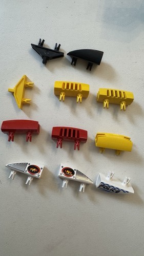 LEGO 9x Technic Stein 1x4 2 Pins Kühler Lüfter 30622 gelb 30624 8421 4668 30647