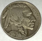 1927-P Buffalo Nickel 5C Fine (F) FULL DATE Philadelphia Actual Coin Shown -2138