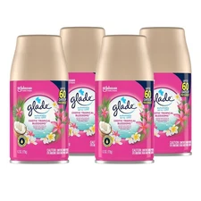 Glade Air Freshener Automatic Spray Refill Exotic Tropical Blossoms Scent 6.2