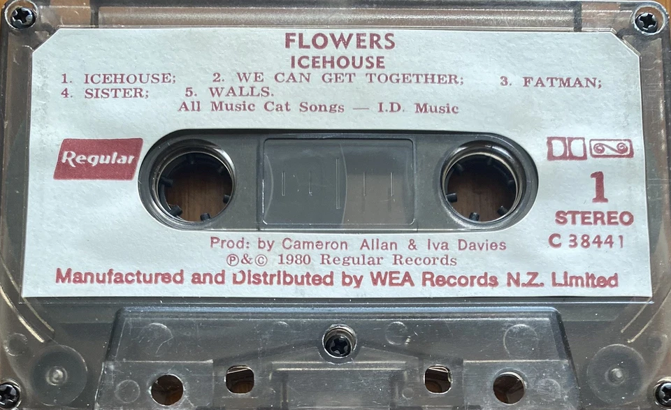 Flowers Icehouse New Zealand Cassette - Image 3 of 4