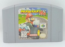 Mario Kart 64 Nintendo 64, 1997 Authentic - Cleaned Tested Working