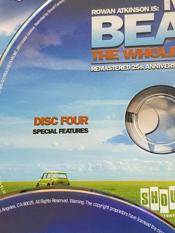 Mr. Bean The Whole Bean 4Disc Set 25th Anniversary Remastered Used - Image 3 of 4