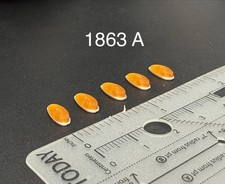 5 Pack 118 Scale Model Amber Roof Clearance Light Cab Marker Pickup Truck 1863a