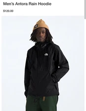 The North Face Men’s Antora Rain Hoodie SIZE MED