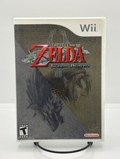 Legend of Zelda Twilight Princess Wii Nintendo Manual Complete Tested