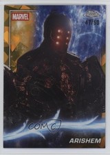 2025 Topps Chrome Marvel Studios Sapphire Edition Gold /50 Arishem #127 4g8