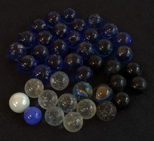 Lot Of 41 Glass Marbles, Please Read The Description