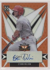 2021 Leaf Valiant Orange 11/99 Ethan Wilson #BA-EW1 Auto 4z8