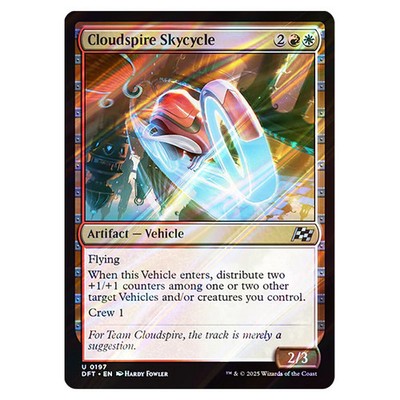 Magic The Gathering - Aetherdrift - Cloudspire Skycycle - 0197 (Foil)