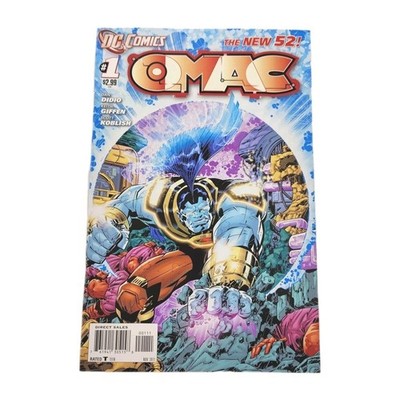 OMAC #1 VF+ DC Comics 2011 New 52 Giffen -Buy 5 Get 1 FREE + Combined Shipping
