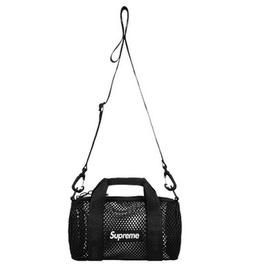 Supreme MeshMini DuffleBag“Black\