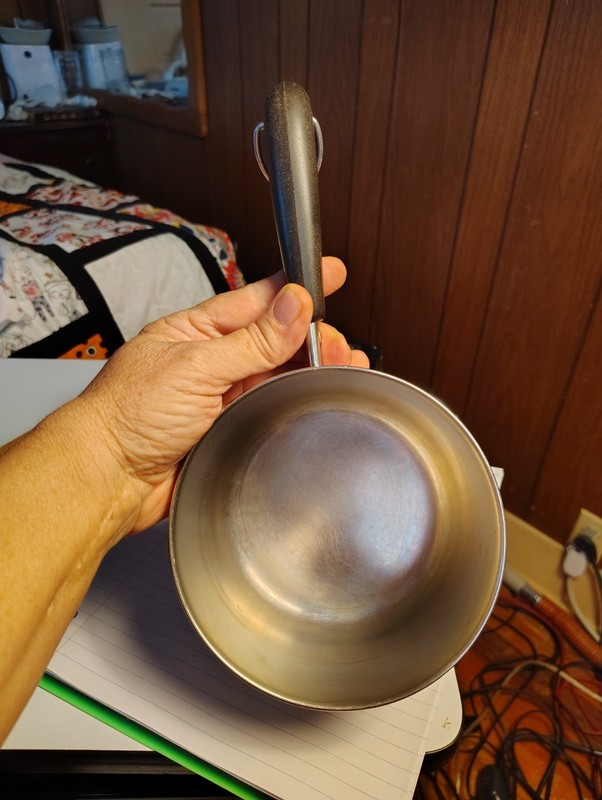 Revere Copper Bottom 11/2Qt  sauce pan no lid
