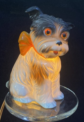 Porzellan Rauchverzehrer Hund - Lampe - Duftlampe - Bild 1 von 7