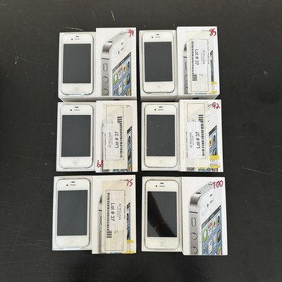 Apple iPhone 4s 16GB White A1387 Smartphone - New Open Box - Sold Individually