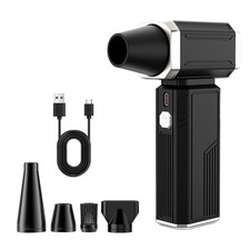 130000RPM Air Duster Compressed Air Duster with Replacement Nozzle Dry Blower