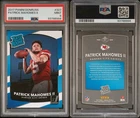 2017 PANINI DONRUSS #327 PATRICK MAHOMES II ROOKIE RC PSA 9