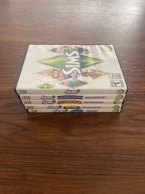 EA The Sims 3 Expansion Packs Bundle PC Windows,  T-Teen Manual Set Of 5