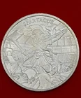 1 oz Legendary Warriors: Spartacus Silver Round (BU)