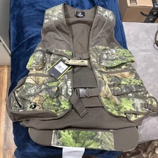 Mossy Oak Turkey Vest NWTF Obsession Camouflage Men's XL /XXL 2XL with Seat Cush