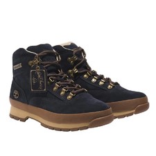 Timberland男式蓝色麂皮靴| eBay