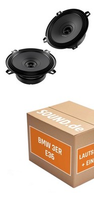 Lautsprecher Boxen Einbaupaket vorne Audison APX 5 passend für BMW 3er E36 + Tou