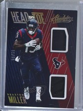 2018 Panini Absolute Head to Toe 51/55 Braxton Miller #HT-BM fm0