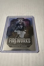 2022 Panini Prizm - Fireworks Davante Adams #F-16