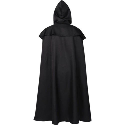 Retro Knight Pirate Prince Cloak Coat Gothic Long Robes Halloween - Picture 7 of 13