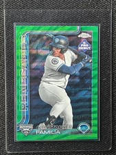2025 Topps Pro Debut - Chrome Christopher Familia #PDC-118 Green Refractor /99