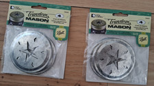 &ldquo;STAR&rdquo; Loew Cornell &ldquo;Transform Mason&rdquo; Regular Mouth Canning Jar Metal Lid Top 8